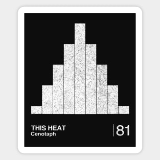 This Heat / Minimalist Graphic Artwork Design Magnet